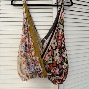 Free People Multicolor Floral Tank Top